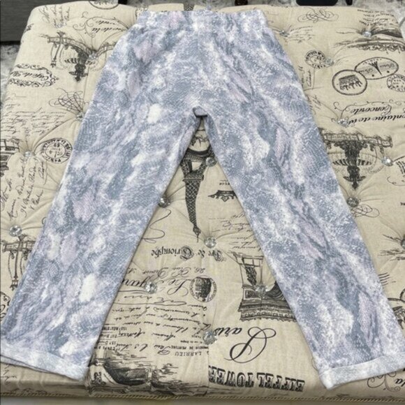 Adyson Parker Printed Tie-Waist Soft Knit Pants - Picture 10 of 11